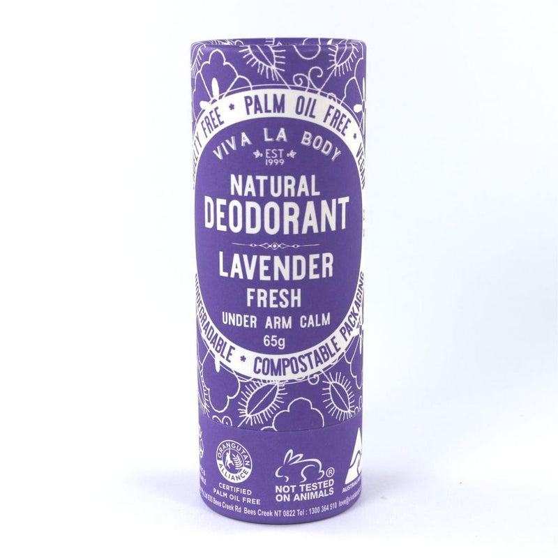Viva La Body Natural Deodorant Lavender Fresh - Go Vita Batemans Bay