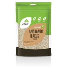 Lotus Organic Rolled Amaranth Flakes - Go Vita Batemans Bay