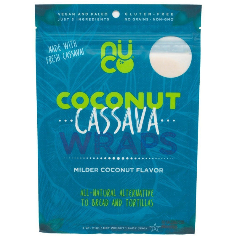 Nuco Coconut Cassava Wraps