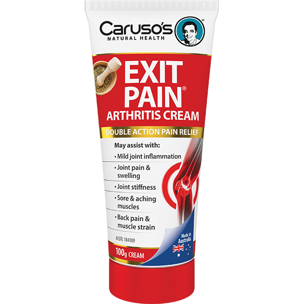 Caruso's Exit Pain Cream - Go Vita Batemans Bay