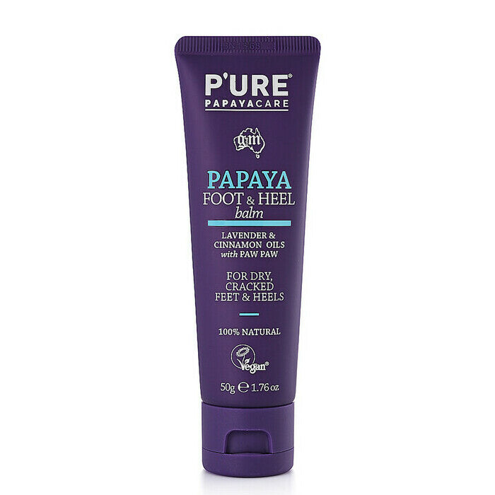 P'ure Papayacare Foot & Heel Balm 50gm