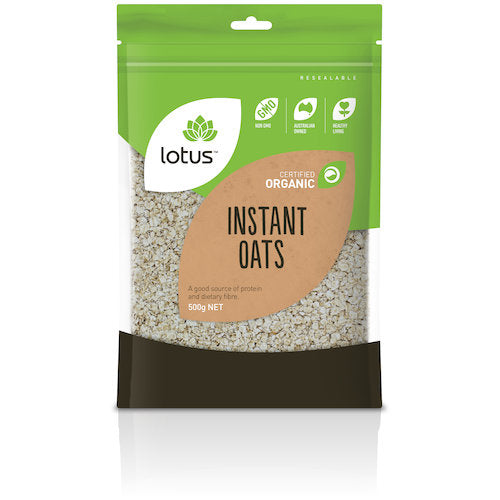 Lotus Organic Instant Oats - Go Vita Batemans Bay