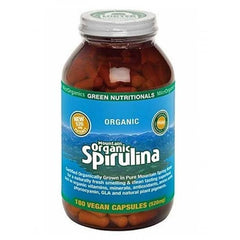 Green Nutritionals Mountain Organic Spirulina 520mg capsules - Go Vita Batemans Bay