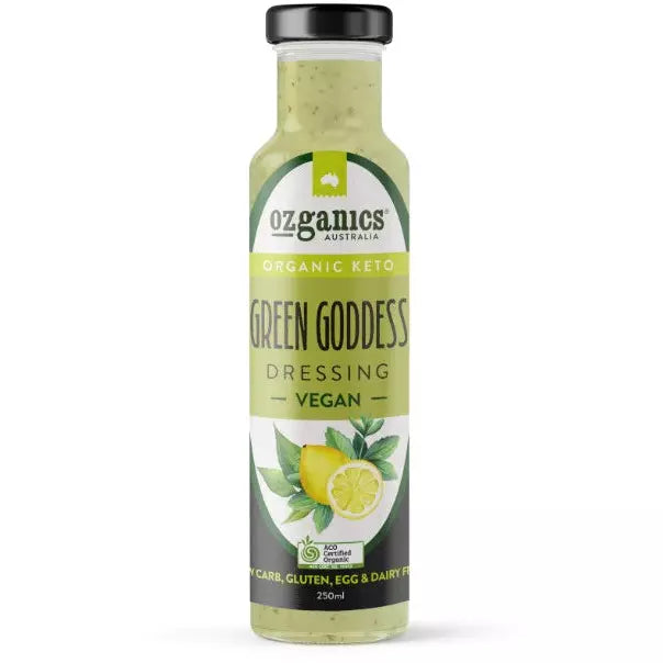 Ozganics Green Goddess Vegan Dressing 250ml