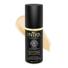 INIKA Organic Liquid Foundation with Hyaluronic Acid - Go Vita Batemans Bay