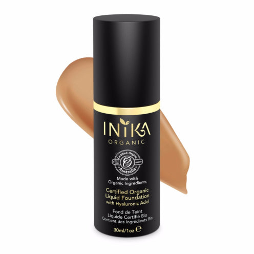 INIKA Organic Liquid Foundation with Hyaluronic Acid - Go Vita Batemans Bay