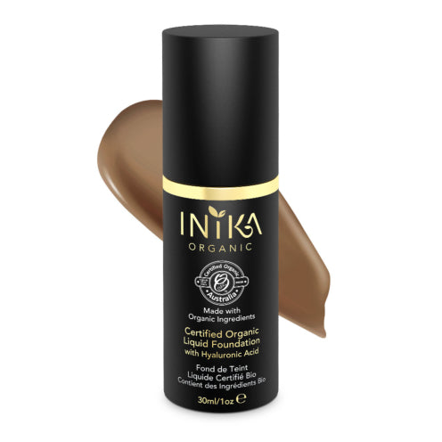 INIKA Organic Liquid Foundation with Hyaluronic Acid - Go Vita Batemans Bay