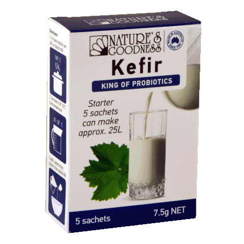 Natures Goodness Kefir Culture Sachets - Go Vita Batemans Bay