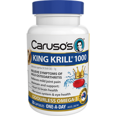 Caruso's King Krill 1000mg - Go Vita Batemans Bay