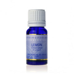 Springfields Organic Lemon Pure Essential Oil - Go Vita Batemans Bay