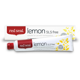 Red Seal Toothpaste - Lemon - Go Vita Batemans Bay