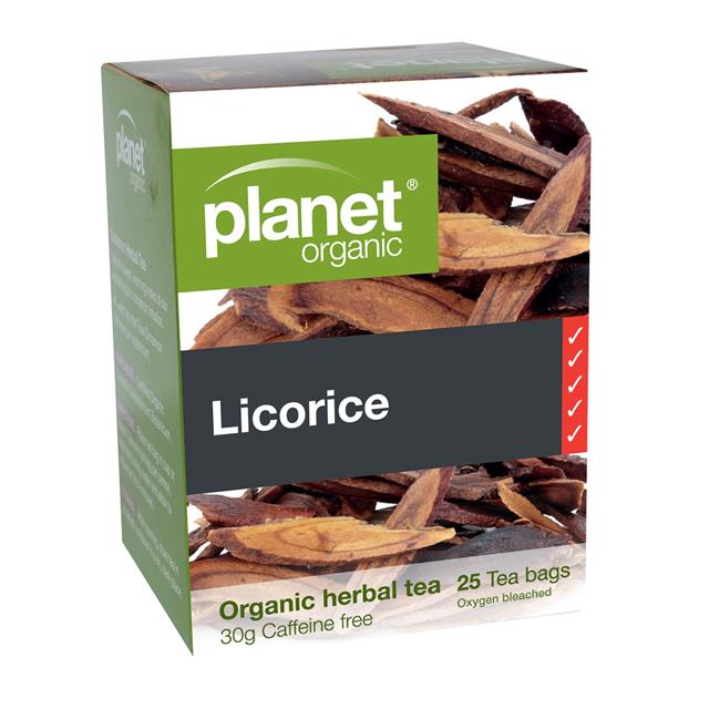 Planet Organic Licorice Tea Bags - Go Vita Batemans Bay