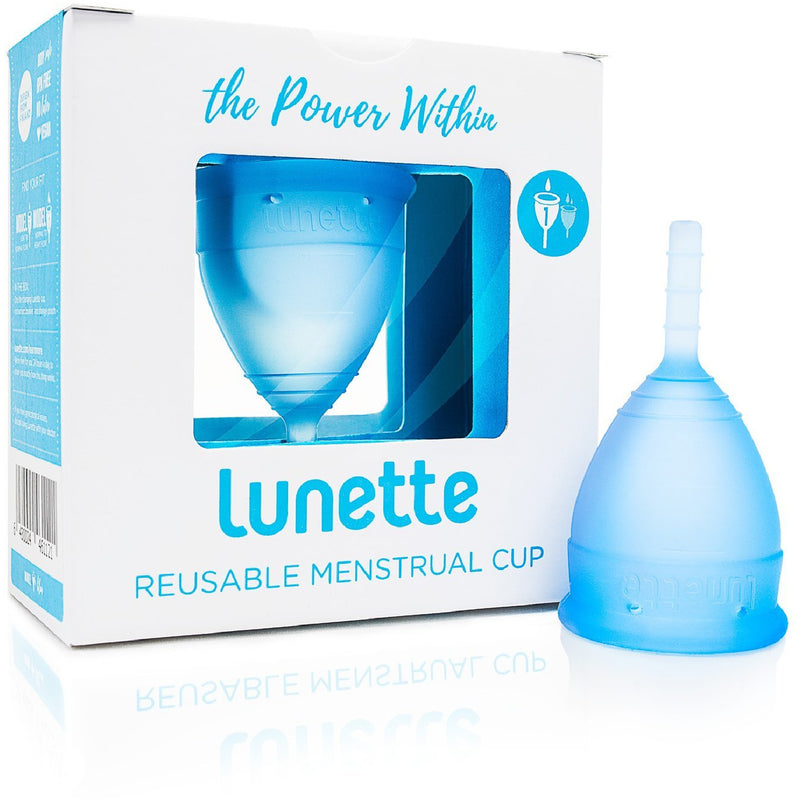 Lunette Menstrual Cup - Blue - Go Vita Batemans Bay