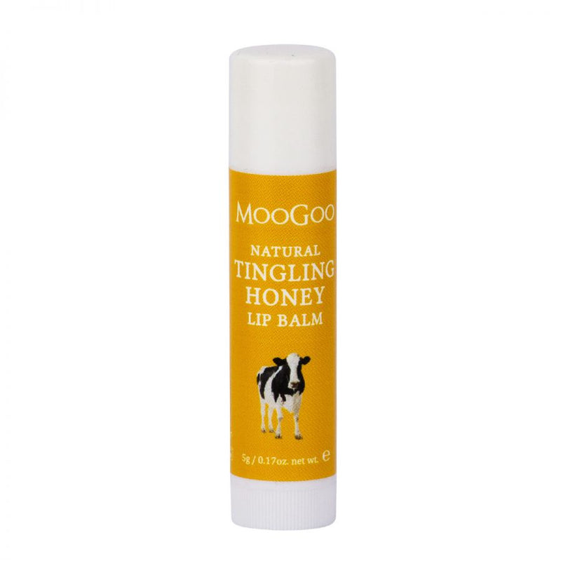 MooGoo Tingling Honey Lip Balm - Go Vita Batemans Bay