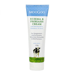 MooGoo Eczema & Psoriasis Cream with Marshmallow, Elderberry & More - Go Vita Batemans Bay
