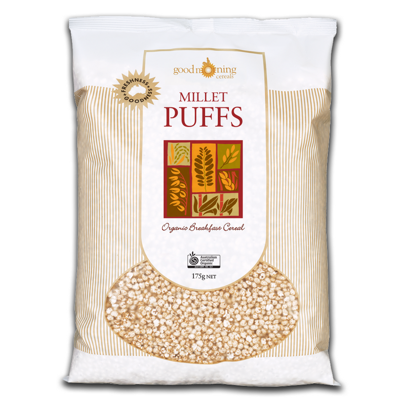 Good Morning Millet Puffs - Go Vita Batemans Bay