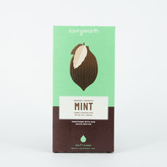 Loving Earth Crunchy Mint Dark Chocolate - Go Vita Batemans Bay