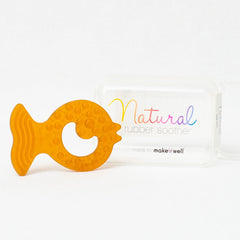 Natural Rubber Soothers Teether (Fish) - Go Vita Batemans Bay