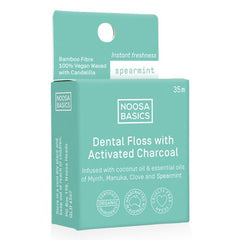 Noosa Basics Charcoal Dental Floss - 35m - Go Vita Batemans Bay