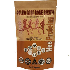 Nes Proteins Paleo Beef Bone Broth Powder - Go Vita Batemans Bay