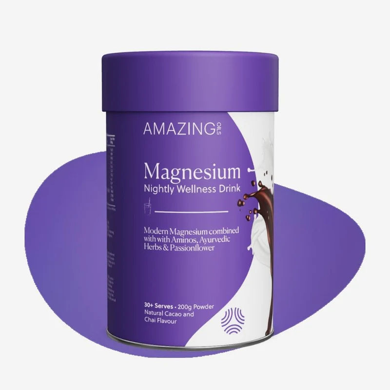 Amazing Oils Magnesium Nightly Wellness Drink 200gm