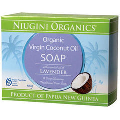Niugini Organics Lavender Coconut Soap - Go Vita Batemans Bay