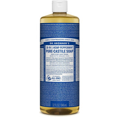 Dr Bronners Liquid Castille Soap - Peppermint - Go Vita Batemans Bay