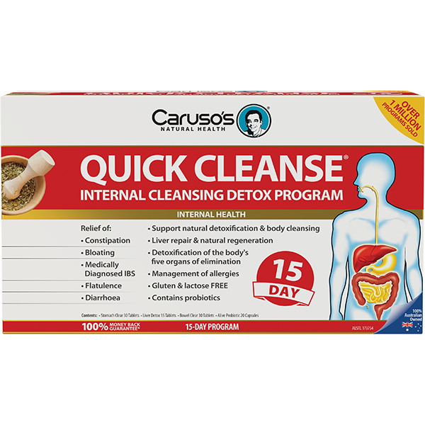 Caruso's Quick Cleanse 15 Day Detox - Go Vita Batemans Bay