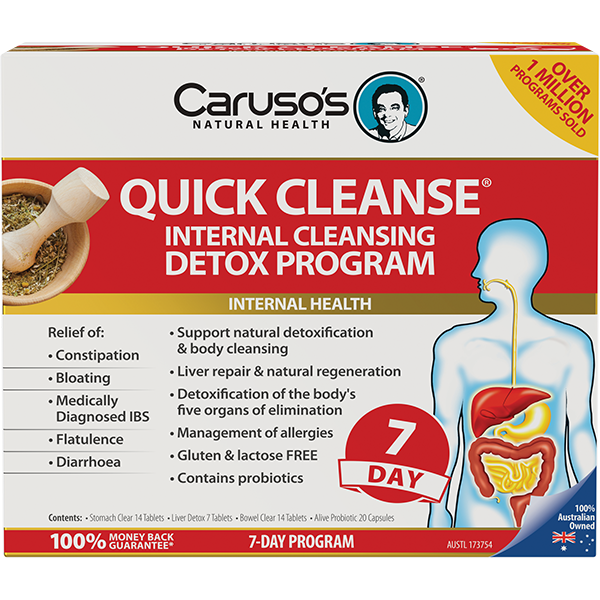 Caruso's Quick Cleanse 7 Day Detox - Go Vita Batemans Bay
