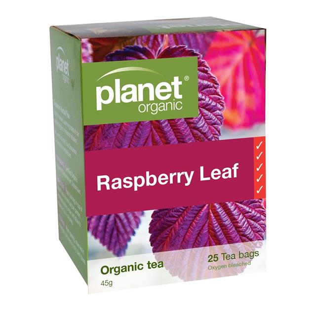 Planet Organic Raspberry Leaf Tea Bags - Go Vita Batemans Bay