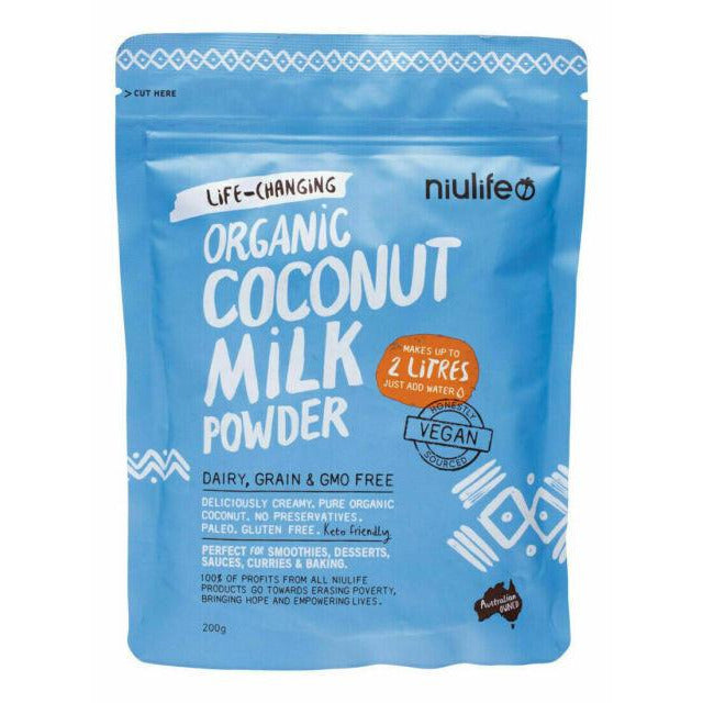 Niulife Coconut Milk Powder - Go Vita Batemans Bay