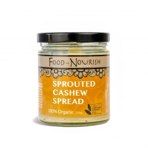 Food to Nourish Activated Cashew Spread - Go Vita Batemans Bay