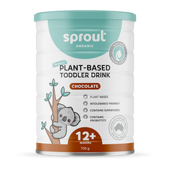 Sprout Organics Plant Based Toddler Drink 12+ mths 700gm Chocolate