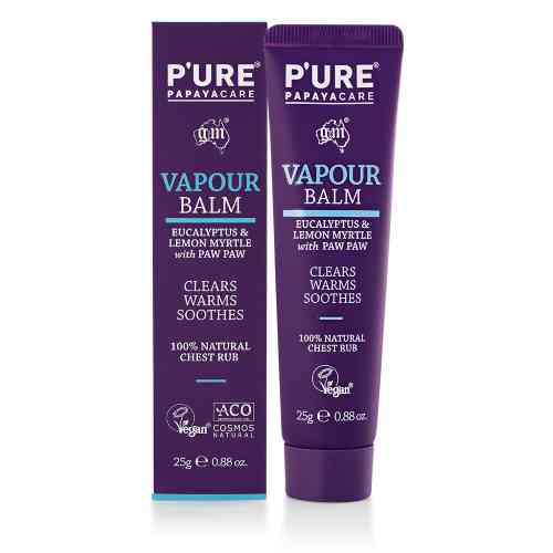 P'ure Papayacare Vapour Balm 25gm