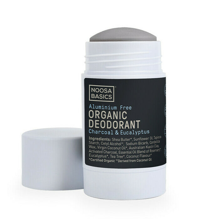 Noosa Basics Charcoal Deodorant Cream Stick - Go Vita Batemans Bay