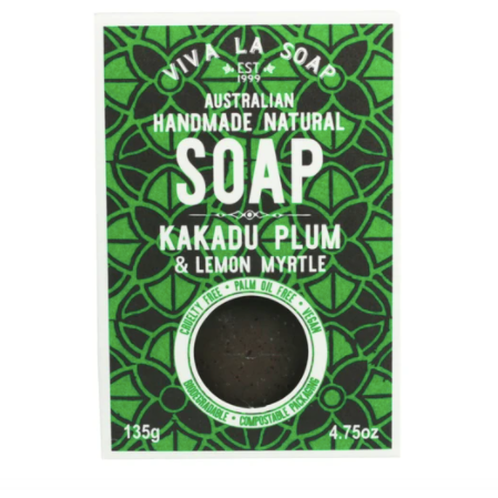 Viva La Body Kakadu Plum Lemon Myrtle Natural Soap 135gm