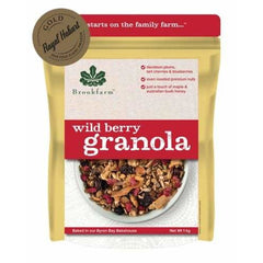 Brookfarm Wild Berry Granola - Go Vita Batemans Bay
